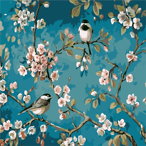 Cherry Blossom - Van-Go Malen nach Zahlen Set | Karnz