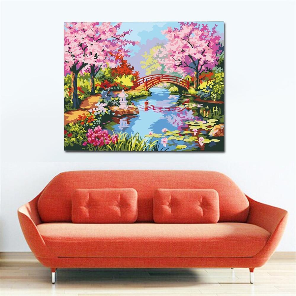 Cherry Blossom - Van-Go Malen nach Zahlen Set | Karnz