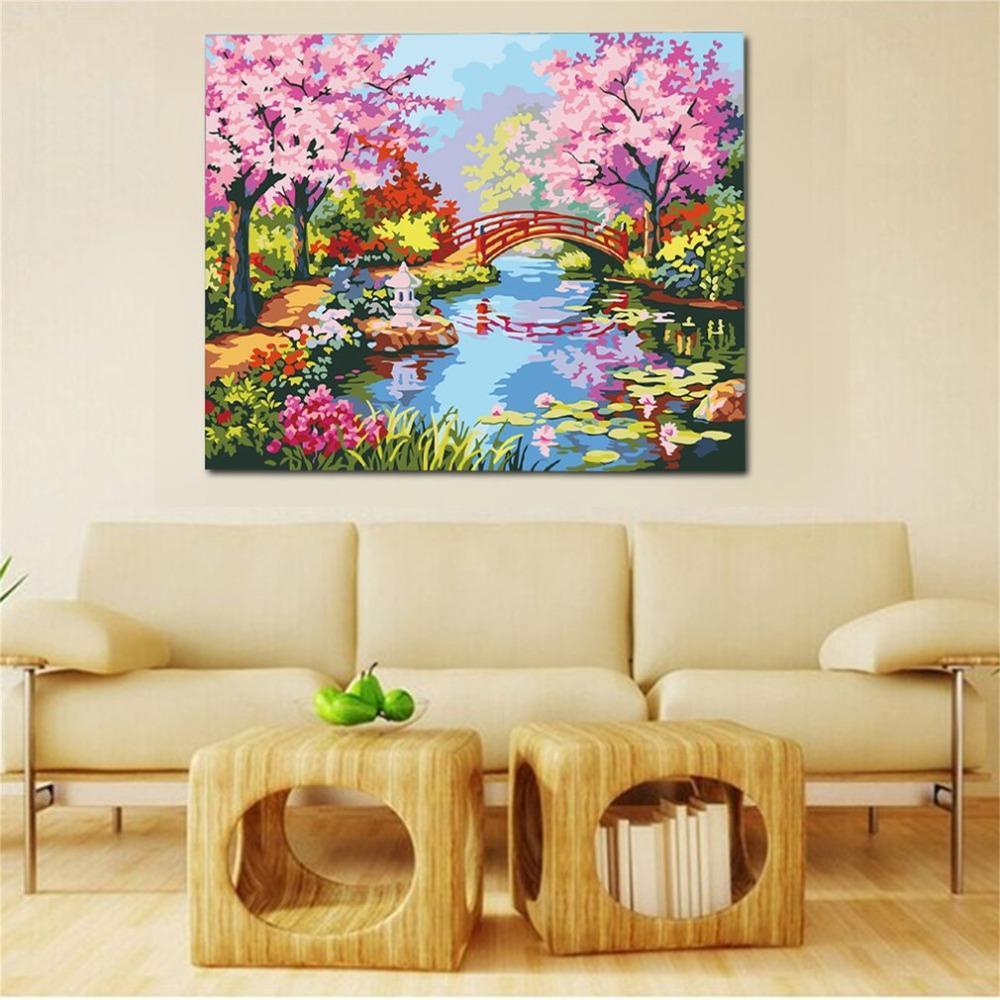 Cherry Blossom - Van-Go Malen nach Zahlen Set | Karnz