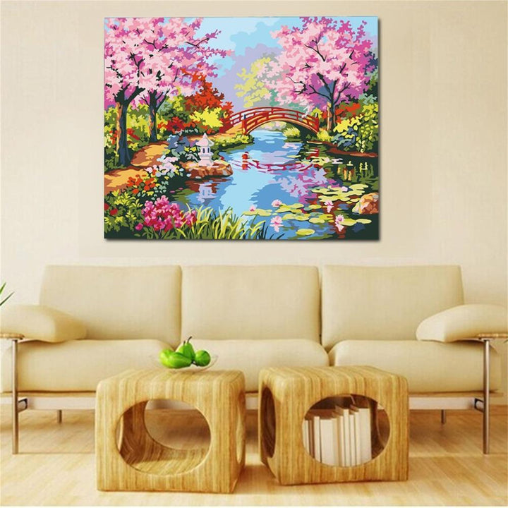 Cherry Blossom - Van-Go Malen nach Zahlen Set | Karnz