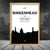 Birkenhead Skyline Stadtansicht Druck