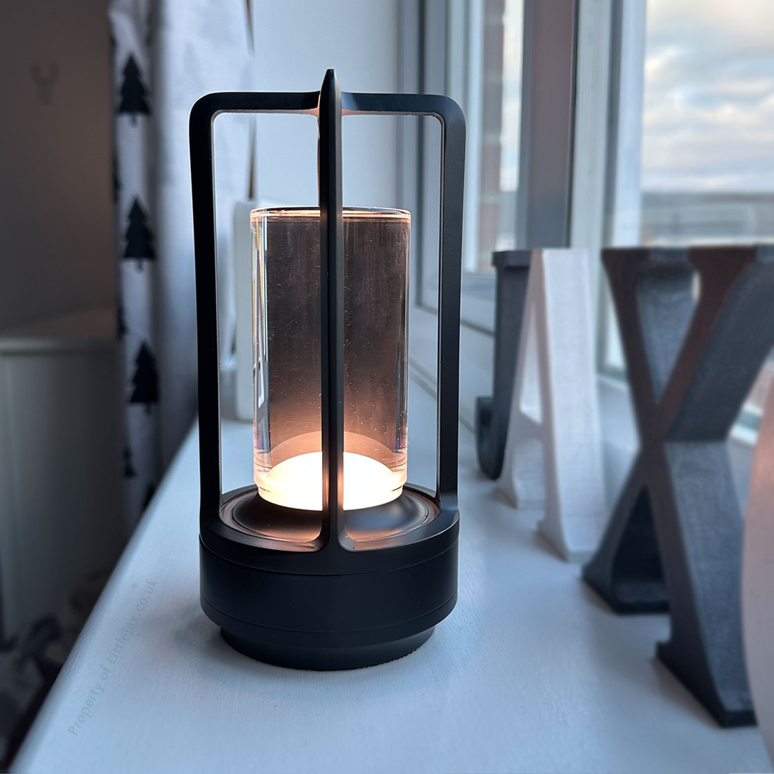 Drahtlose Vintage Laterne Tischlampe | Karnz