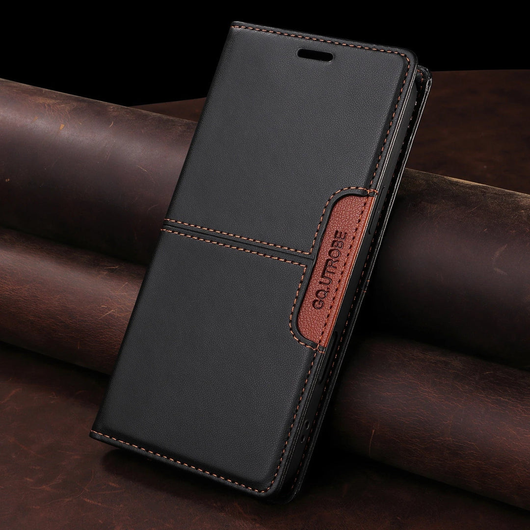 Sandsberg | RFID Flip Leder Samsung S25/S24/S23 Magnetische Brieftaschenhülle