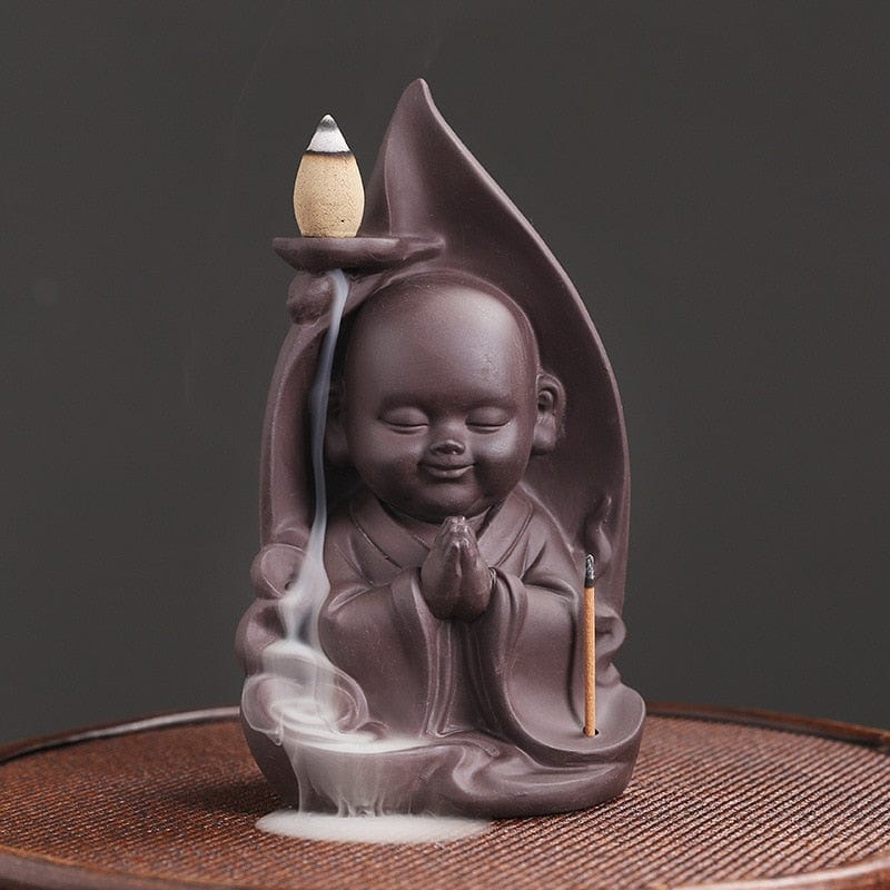 Zen Monk Räucherstäbchen Halter Schüssel