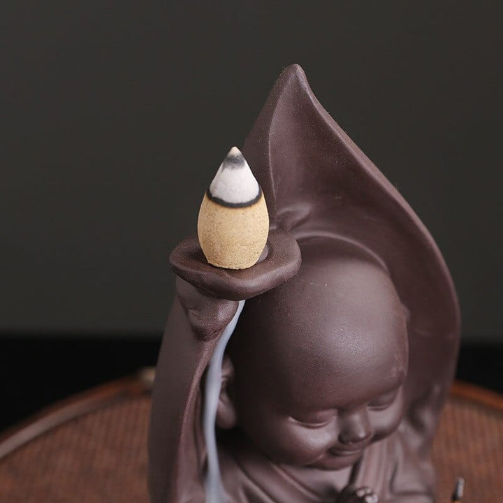 Zen Monk Räucherstäbchen Halter Schüssel