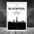 Blackpool Stadtsilhouette Stadtansicht Drucken