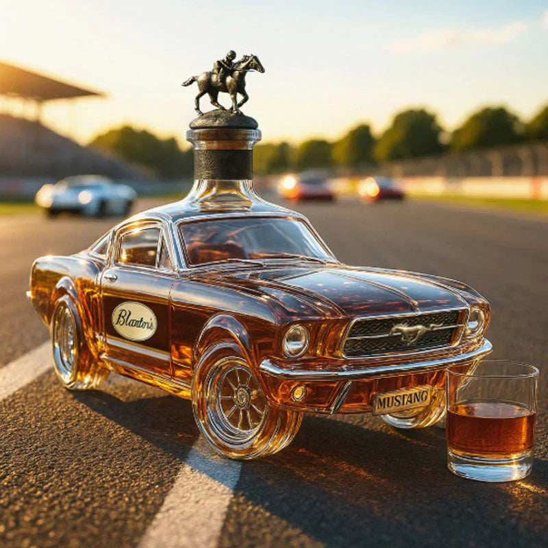 Karnz | OutlawFlask | Limitierte Edition Bronco Whiskey Flasche