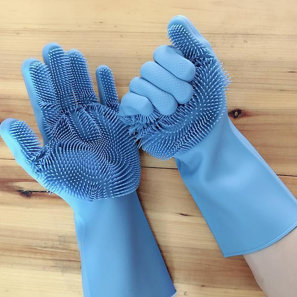 Magic Silikon-Reinigungs-Handschuhe (im Paar) | Karnz