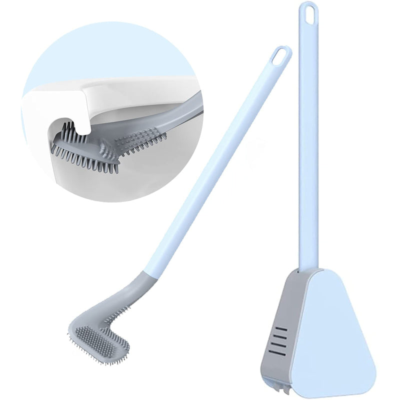 Langer Griff Flexibel Silikon Golf Toilettenbürste | Karnz