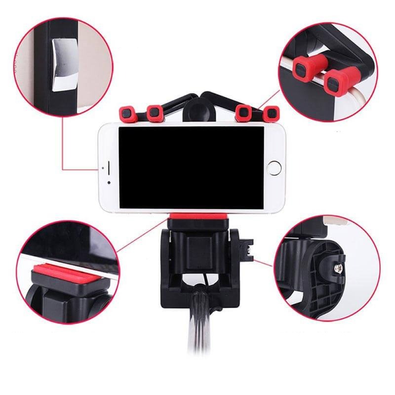 Selfie-Stick „Image Arc“ mit 360°-Drehung und Bluetooth-Fernbedienung