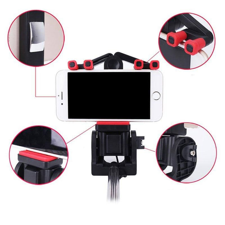 Selfie-Stick „Image Arc“ mit 360°-Drehung und Bluetooth-Fernbedienung