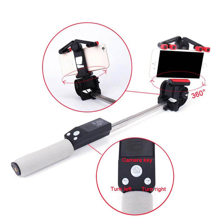 Selfie-Stick „Image Arc“ mit 360°-Drehung und Bluetooth-Fernbedienung