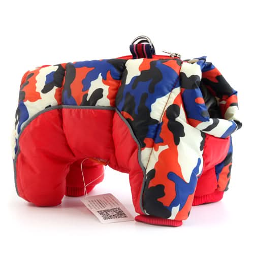Warme und wasserdichte Winterjacke für Hunde mit reflektierenden Streifen