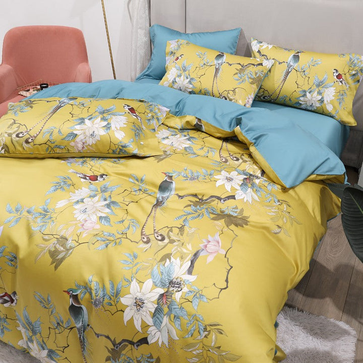 Tropical Haven Bettwäsche Set (Ägyptische Baumwolle, 500 TC) | Karnz