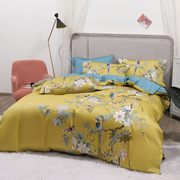 Tropical Haven Bettwäsche Set (Ägyptische Baumwolle, 500 TC) | Karnz