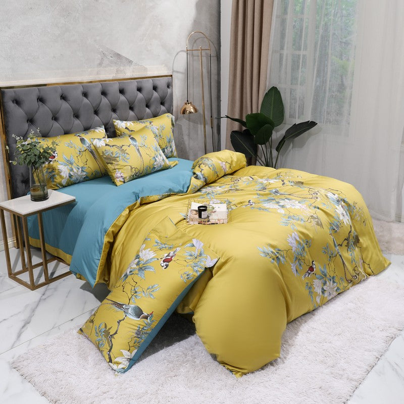 Tropical Haven Bettwäsche Set (Ägyptische Baumwolle, 500 TC) | Karnz