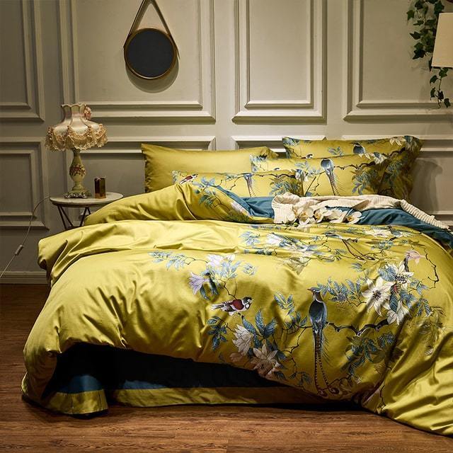 Tropical Haven Bettwäsche Set (Ägyptische Baumwolle, 500 TC) | Karnz