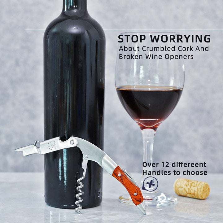 Flaschenöffner und Foliencutter Geschenk für Weinliebhaber Wein Korkenzieher | Karnz