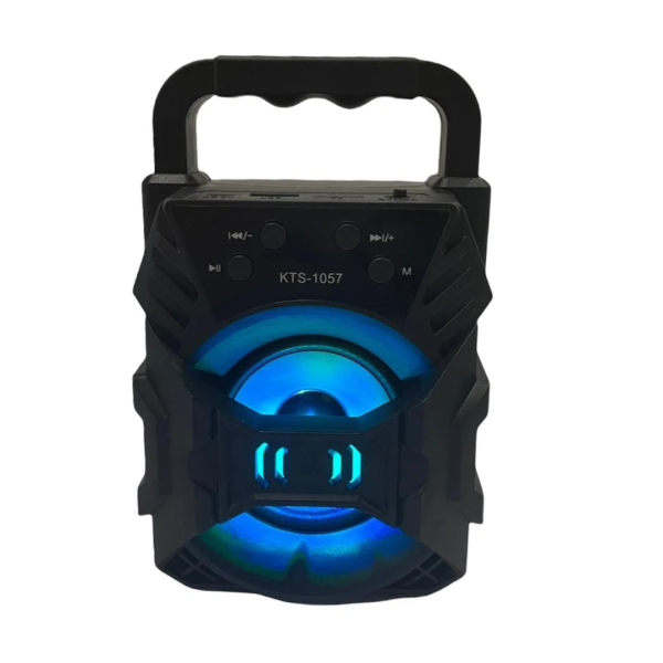 SoundPulse Wireless Lautsprecher – Bluetooth Lautsprecher mit FM, USB & Lichtshow | Karnz