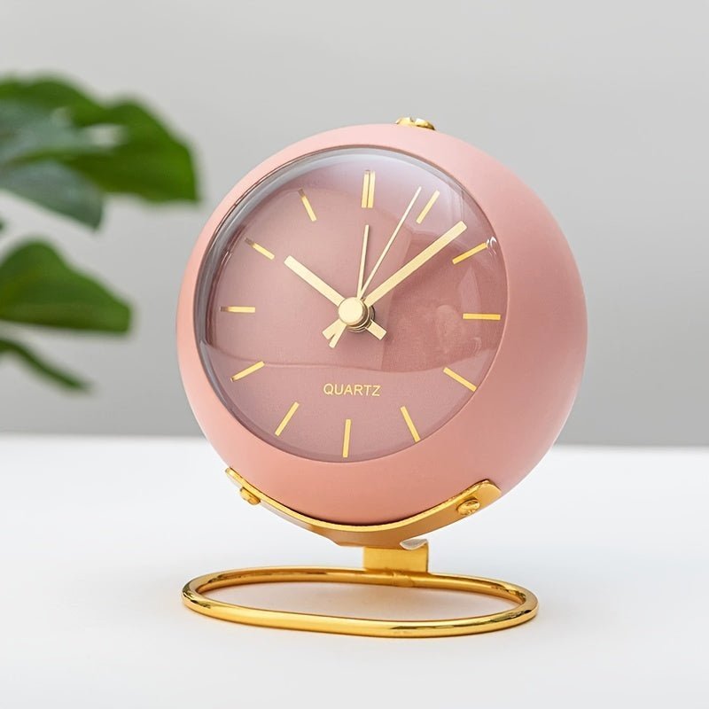Buzzley – Retro-Analogwecker mit geräuschlosem Uhrwerk