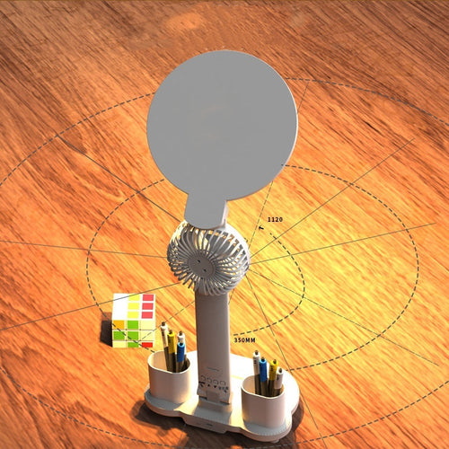 LED-Tischlampe mit Uhr und USB. | Karnz