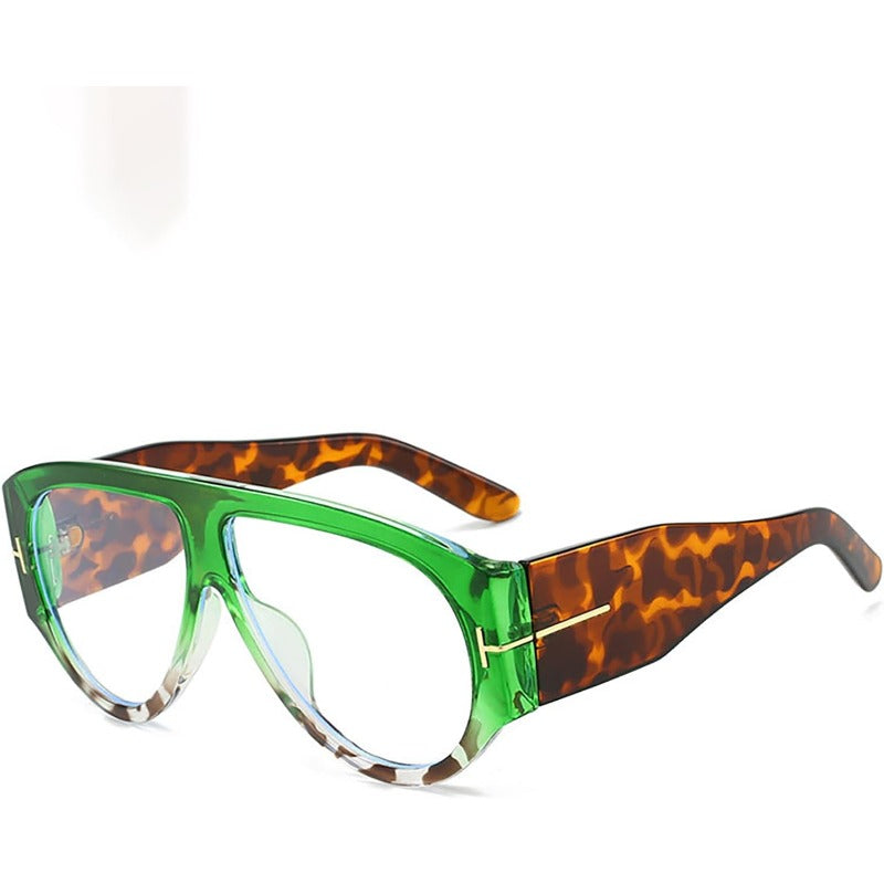 Oversized UV400 Flieger-Sonnenbrille Karnz