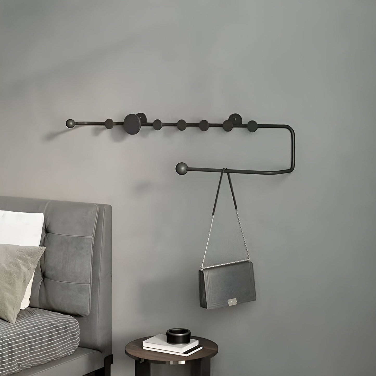 Wanderschrank mit Haken – Modern und platzsparend | Ideal für Flur, Schlafzimmer und Eingangsbereich