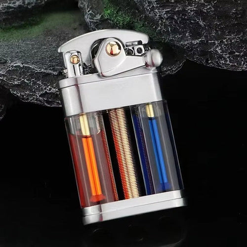 Multi-Fuel Transparente Flüssigkeit Kerosin Feuerzeug | Karnz