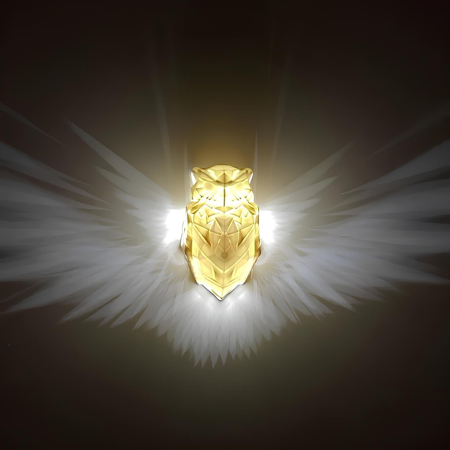 Beleuchtete Flügel Wandleuchte - LumaWings | Karnz
