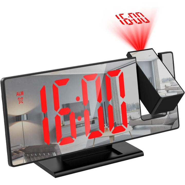Rotierende Deckenprojektion Uhr Karnz