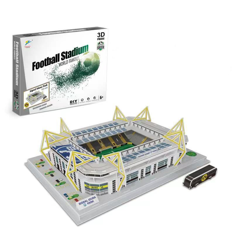 3D-Puzzle-Fußballstadion