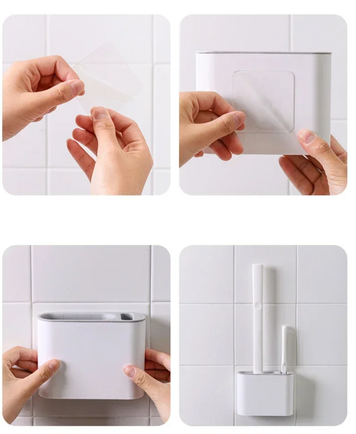 FlexiClean Silikon WC-BürstenSet Karnz