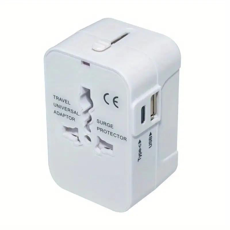Universeller Reiseadapter mit dualen USB-Anschlüssen | Karnz