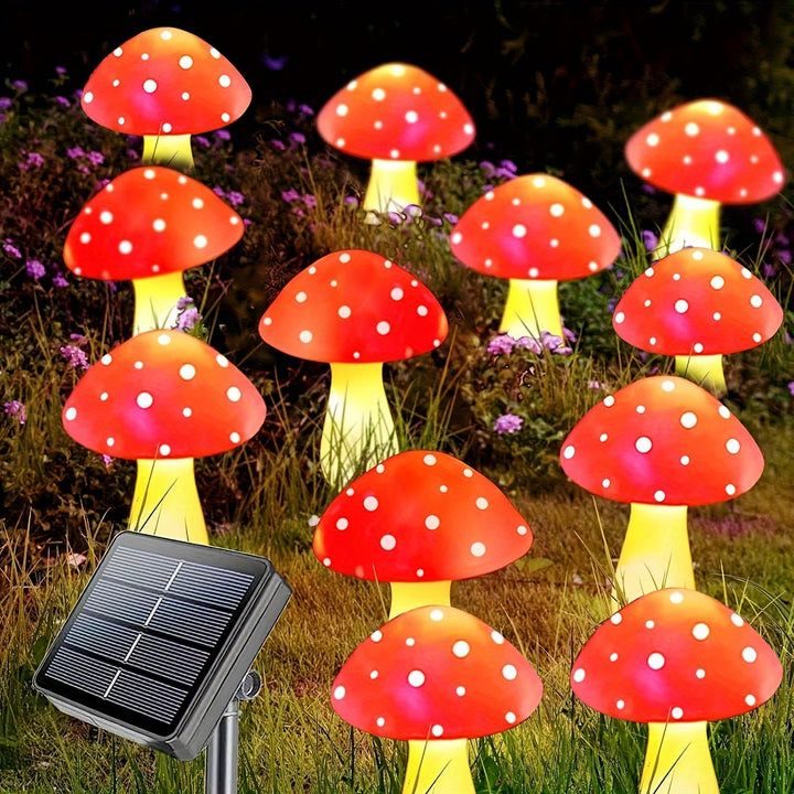 SolarGlow Lampe - Energiesparende Gartenbeleuchtung mit 8 Modi | Karnz