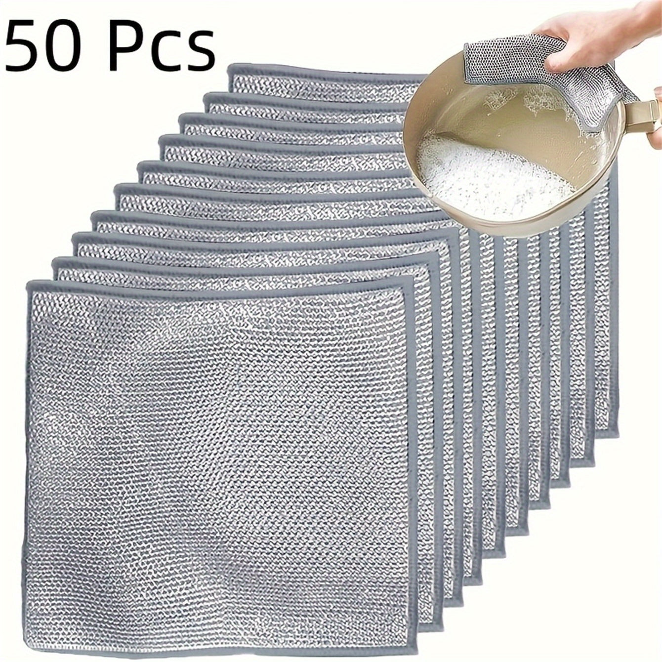 Mehrweg Reinigungstücher 50er Set | Karnz