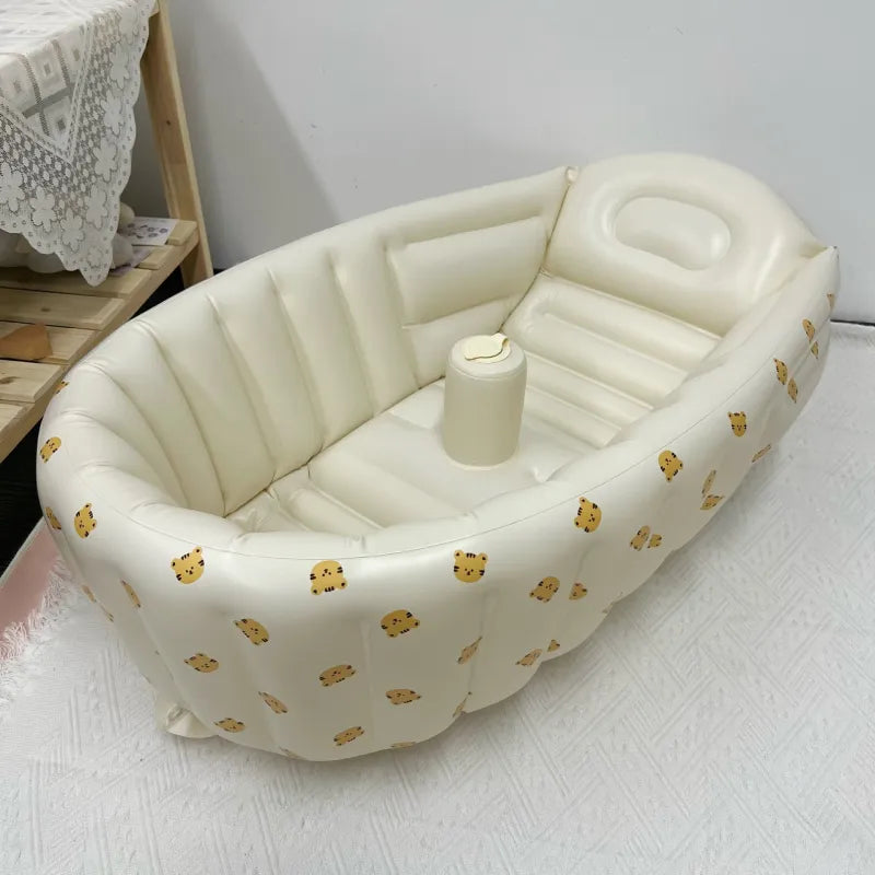 Karnz | Aufblasbare Baby-Badewanne für Reisen – BubbleNest