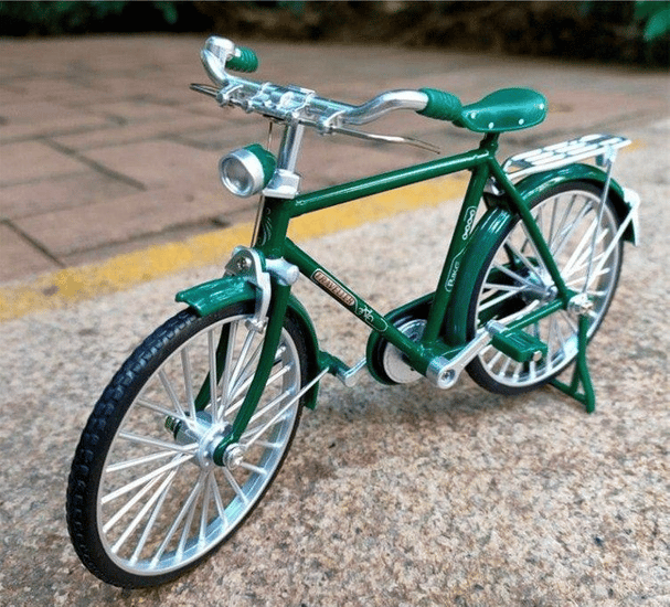 Fahrradmodell im Maßstab 1:1 zum Selberbauen
