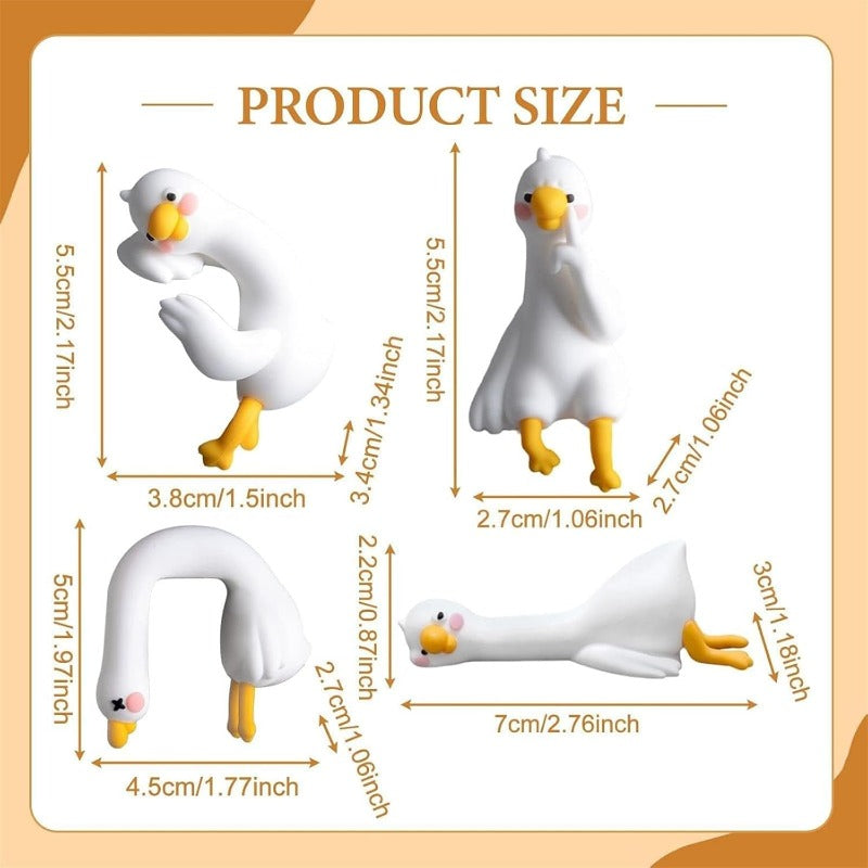 Mini Schreibtisch Ente Figuren Karnz