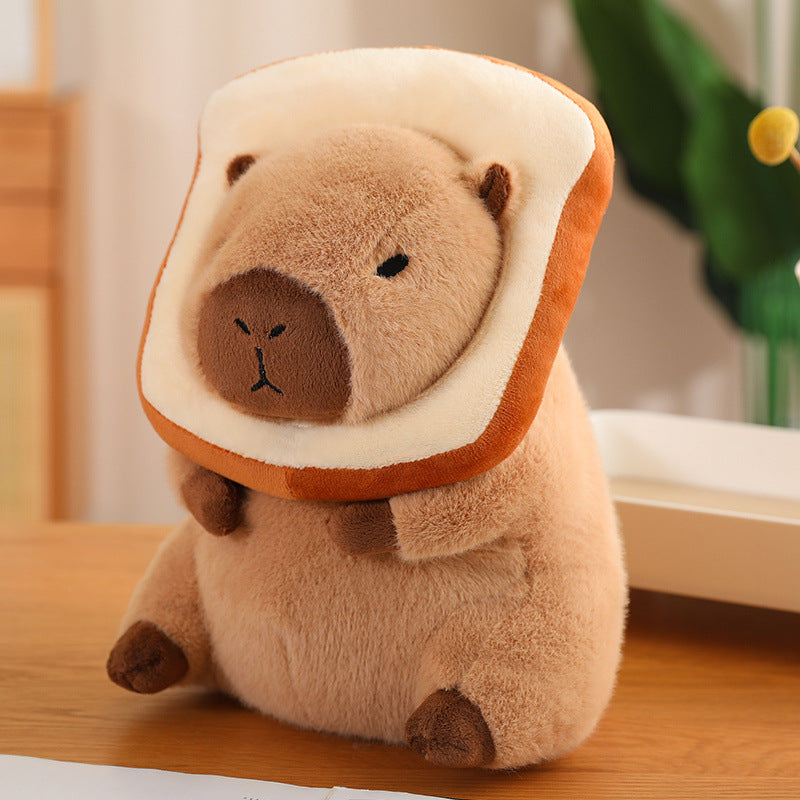 Karnz | CuddleCapy Kuschelpuppe Plüsch | Capybara & Hase Design | Weiches Kuscheltier in Verschiedenen Stilen & Größen