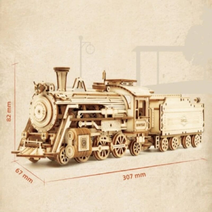 Super Holz-Mechanik-Modellpuzzle-Set