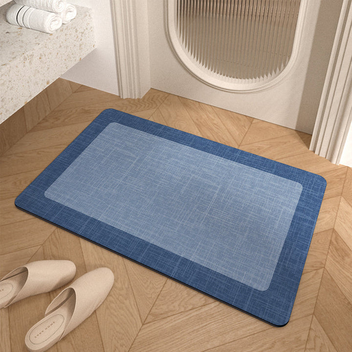 Rutschfeste Minimalismus Badezimmer Fußmatte - Super saugfähig, leicht zu reinigen | Karnz