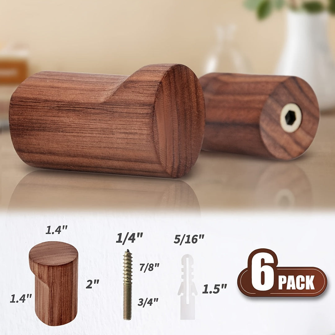 Karnz | Walnuss Holz Wandhaken