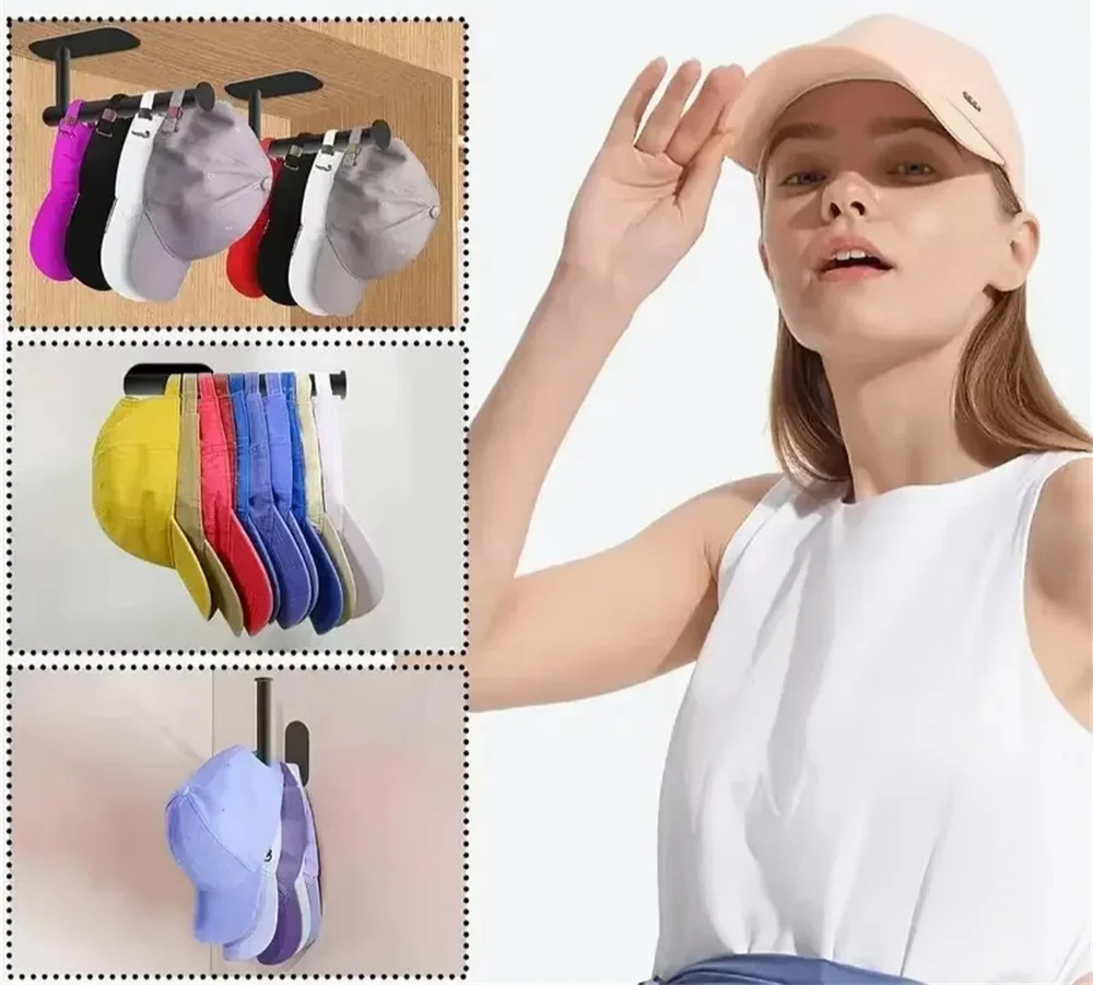 CapRack Edelstahl Hut- & Mützenhalter Karnz