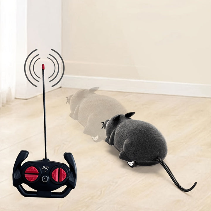 Karnz | MouseChase | Verspielter Jagds Spaß - Interaktives Roboter-Mausspielzeug für Katzen