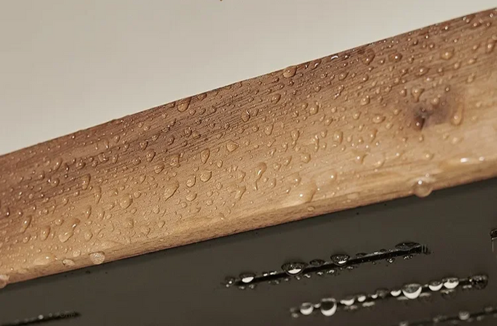 CulinaWood Küchenwandregal Karnz