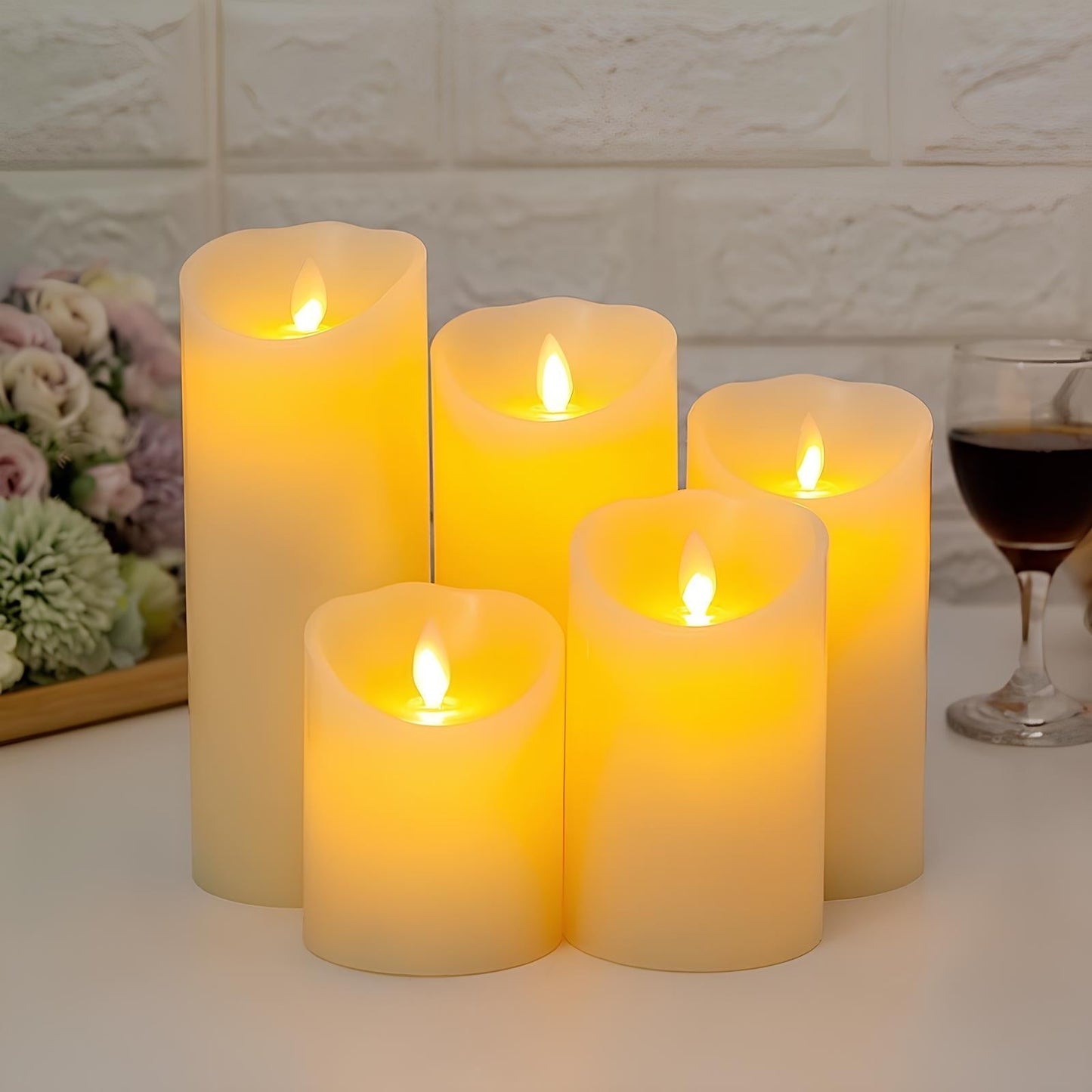 Karnz | Flammenlose Blockkerzen