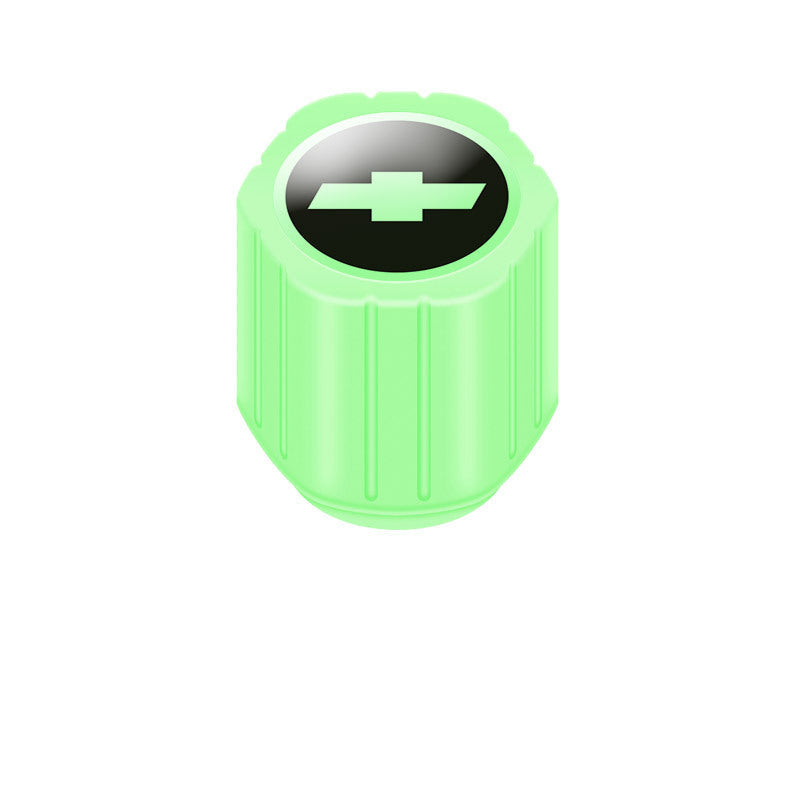 20-Pack Neongrüne Glow-Reifendruckkappen – Keine Batterie erforderlich, Universelle Passform Karnz