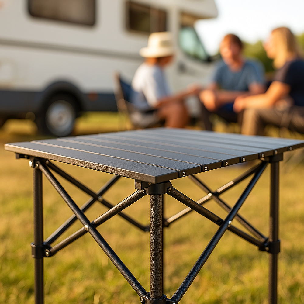 Klappbarer Campingtisch aus Kohlenstoffstahl | Karnz