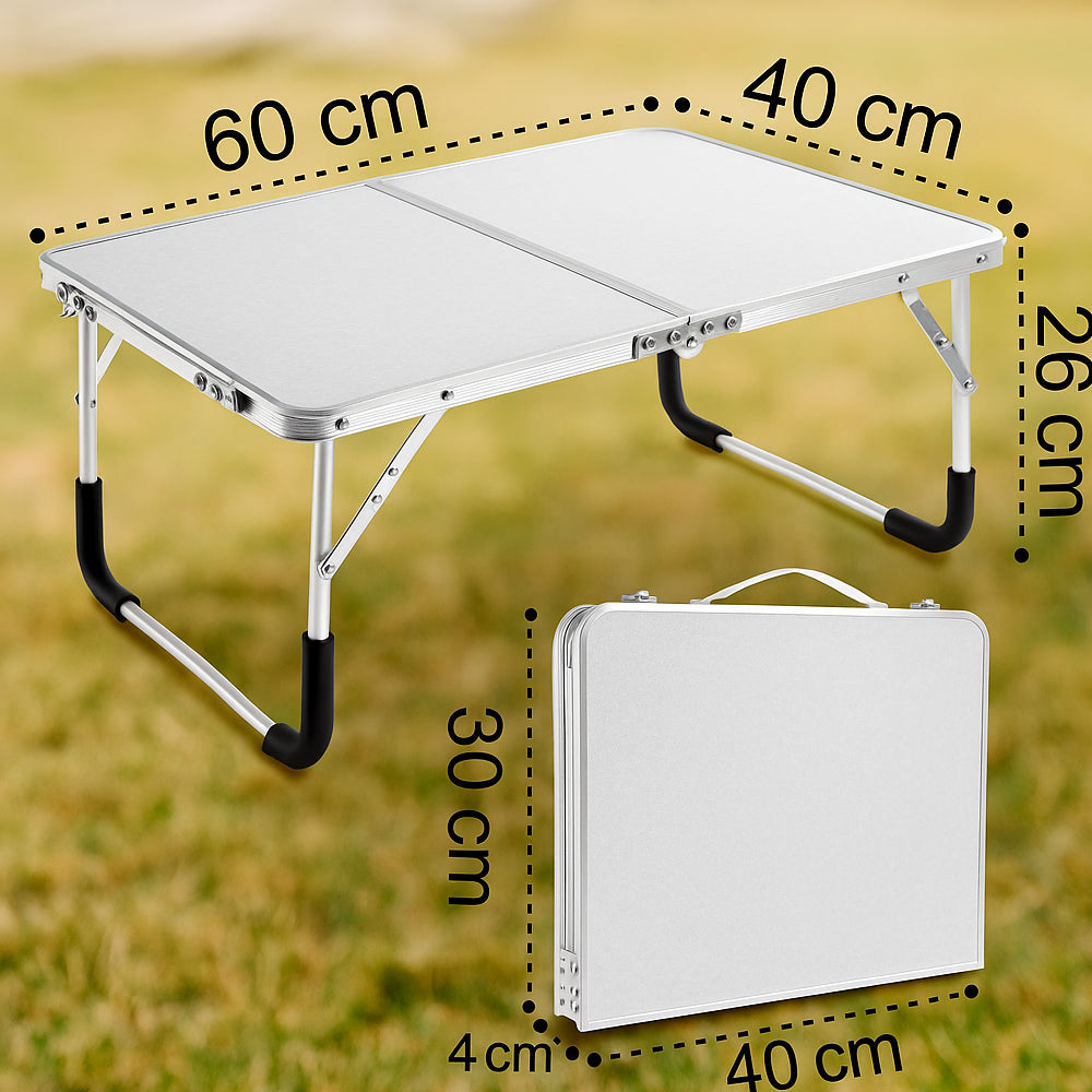 Klappbarer leichter Campingtisch aus Aluminium | Karnz