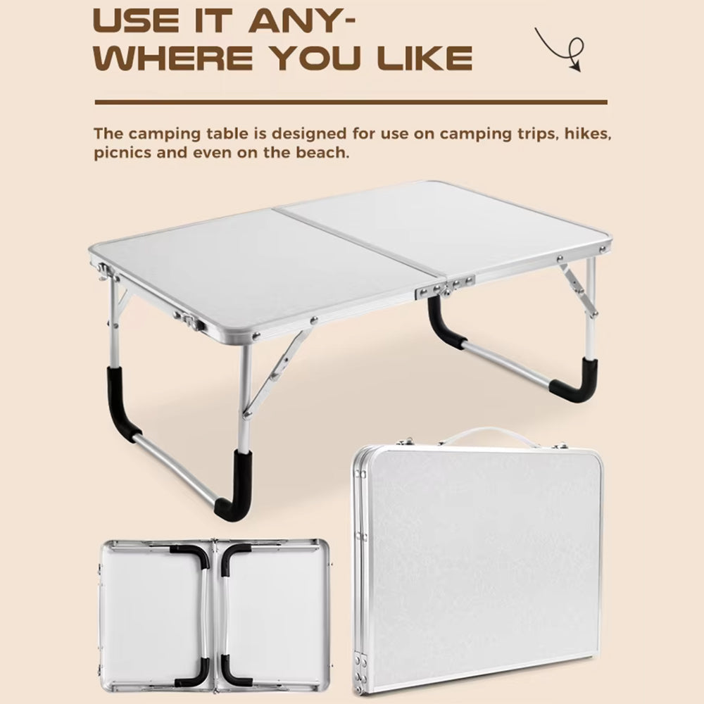 Klappbarer leichter Campingtisch aus Aluminium | Karnz